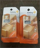 (2) Packs of Cabinet & Drawer Latches- New