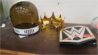 Costume Parts- WE Belt, Crown & Nasa  Helmet
