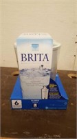 Brita Water Filtration System 6 Cup Pitcher- New