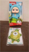 Lullaby  Gloworm  &  Baby Bath Turtle Thermometer
