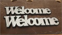 (2) Welcome  Signs