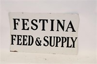 Festina Feed & Supply Tin Sign