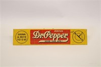 Drink Dr. Pepper Tin Tacker Sign