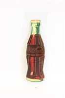 Coca-Cola Bottle Glass Advertising Sign