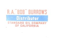 Standard Oil Of California Distributor Sign