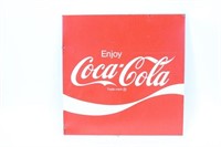 Enjoy Coca-Cola Tin Sign