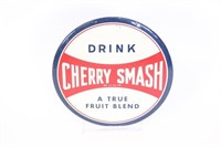 Cherry Smash Drink Fruit Blend Tin Over Cardboard
