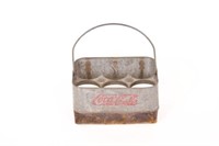 Coca-Cola Tin Six Pack Carrier 1940's
