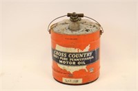 Cross Country Pure Pennsylvania 5 Gallon Oil Can