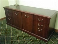 72" Cherry Cabinet with Drawers