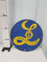 Lioness club round sign