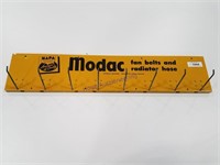 Modac fan belts and radiator hose rack