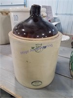 5 gallon crock jug western stoneware