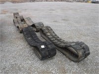 LOT OF (5) RUBBER TRACKS