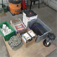 Karraoke machine, tool box, tool  pouch,