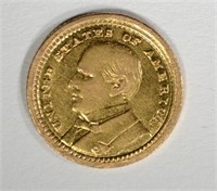 1903 McKINLEY GOLD COMMEM. DOLLAR, AU