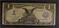1899 $1.00 "BLACK EAGLE" SILVER CERTIFICATE, VG