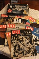 ASSORTED LIFE MAGAZINES FROM 1969