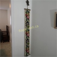 Stunning Vintage Panel Bell Pull