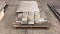 Assorted stainless steel plate