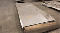 Polished stainless steel sheets