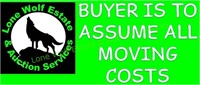 BUYER IS TO ASSUME ALL MOVING COSTS