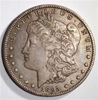 1893 MORGAN DOLLAR  ORIGINAL AU+
