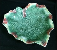 Portugal Majolica Leaf Plate
