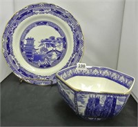 Wade Bowl and Plate