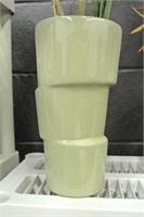 Sage Green Modern Vase