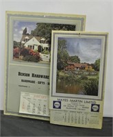 Retro Wall and Desk Calendars