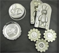 Vintage Jelly / Chocolate Moulds