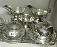 Silver Plate Serving Lot