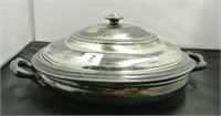 Rogers Silver Plate Covered Dish