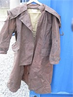 CLAYBOURN OILSKIN HUNTING RIDING DUSTER COAT