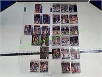 4 Sleeves of Basketball Cards