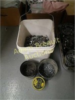 Large assortment bolts, nuts, washers, Nails,