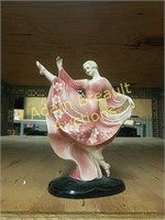 Vintage Japanese porcelain dancer figurine
