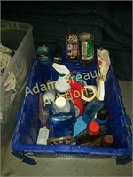Cleaners, first aid kit, two cycle oil,