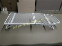 Tabletop folding metal ironing board