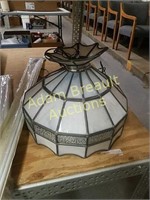 Stained glass ceiling light