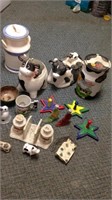 Cow Cookie Jars, Figurines & More