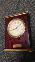 "Howard Miller Mantle Clock, about 5" x 7"