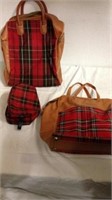 S & H travel bags nice condition
