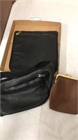 3 Nice leather pouches