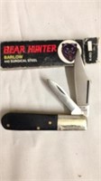 Collectible Bearhunter pocket knife Barlow