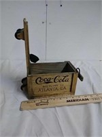 Wooden Coca-Cola Bottling Company decor