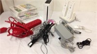 Wii gaming accessories includes console