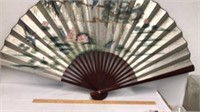 Large Asian decorative wall fan