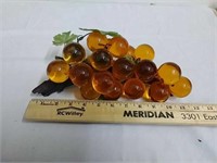 12 in vintage resin orange grapes